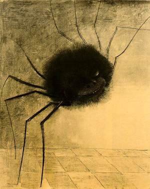 Odilon Redon - The Smiling Spider