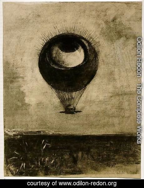 Odilon Redon - Eye-Balloon