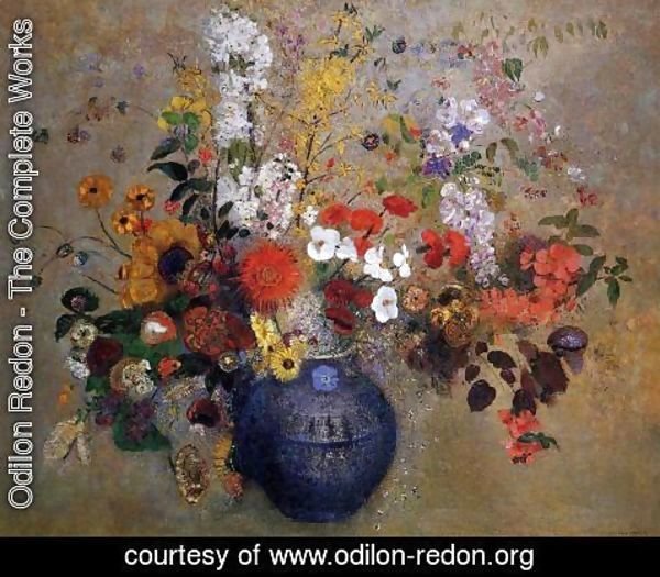 Odilon Redon - Flowers 3