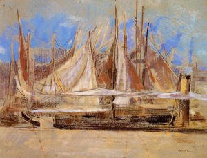 Odilon Redon - Yachts at Royan