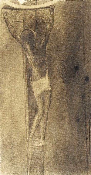Odilon Redon - Crucifixion
