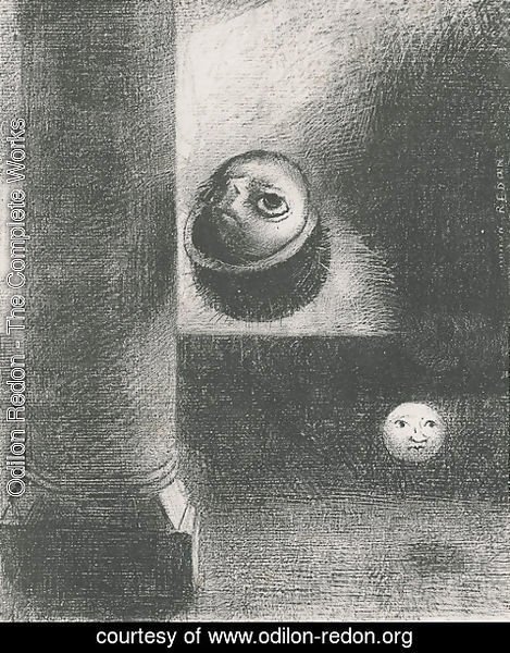 Odilon Redon - There were also embryonic beings