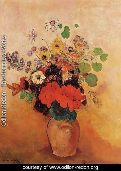 Odilon Redon - Vase of Flowers 4