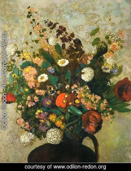 Odilon Redon - Bouquet Of Flowers3