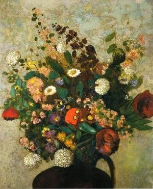 Odilon Redon - Bouquet Of Flowers3