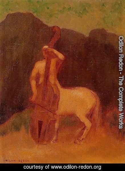 Odilon Redon - Centaur With Cello
