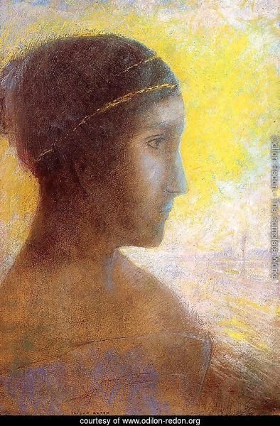 Head Of A Young Woman In Profile