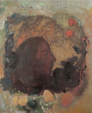 Odilon Redon - Portrait of Paul Gauguin 1903-05