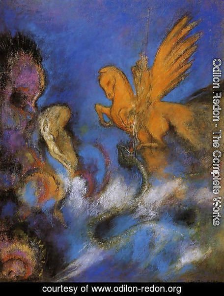 Odilon Redon - Roger And Angelica2