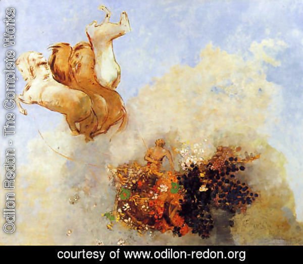 Odilon Redon - The Chariot Of Apollo4
