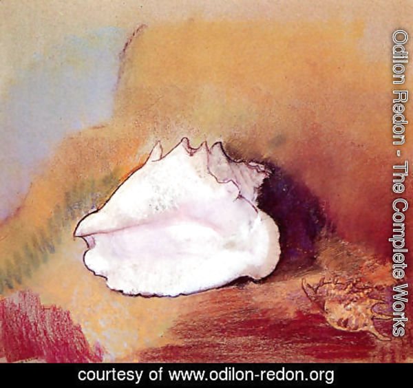 Odilon Redon - The Seashell