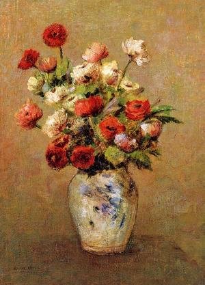 Odilon Redon - Bouquet of Flowers I