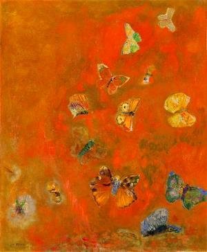Odilon Redon - Evocation of Butterflies