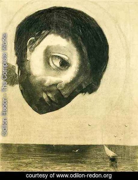 Odilon Redon - Guardian Spirit of the Waters