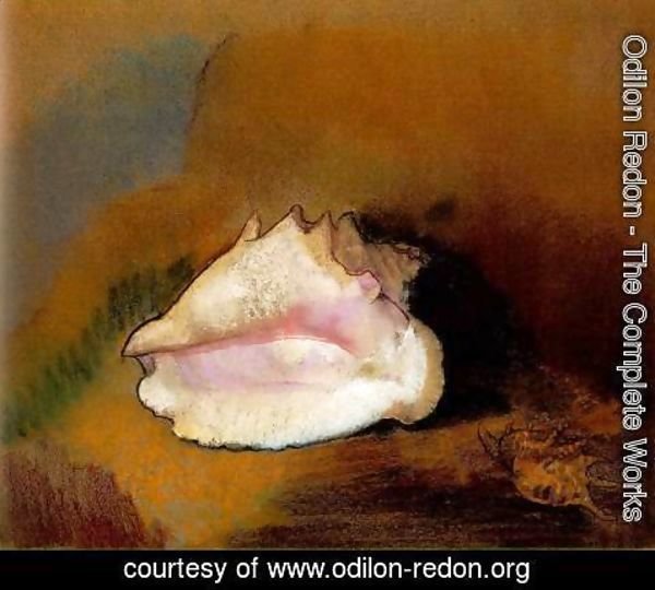 Odilon Redon - La coquille (The Seashell)