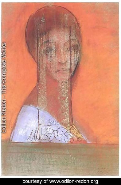 Odilon Redon - Veiled Woman 2