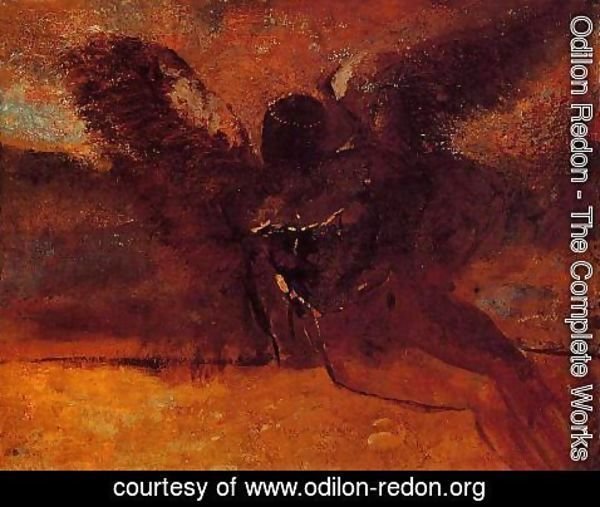 Odilon Redon - The Fall of Icarus