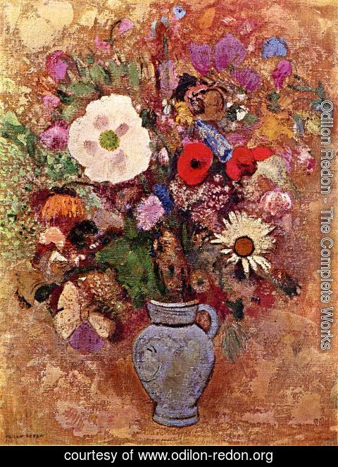 Odilon Redon - Vase of Flowers 1903-1905