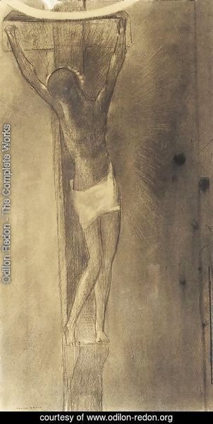 Odilon Redon - Crucifixion
