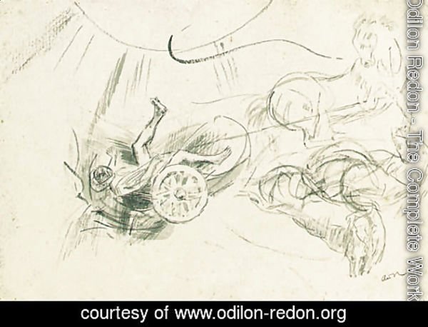 Odilon Redon - Phaeton