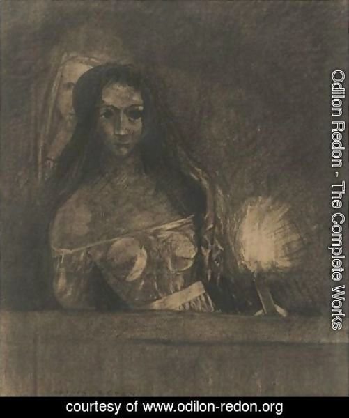 Odilon Redon - Le Flambeau