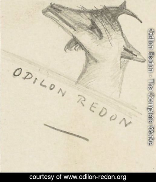 Odilon Redon - Goat