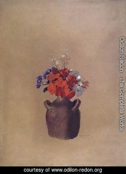Odilon Redon - Flowers in a Vase