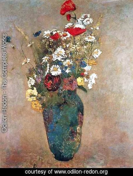 Odilon Redon - Vase with flowers 2