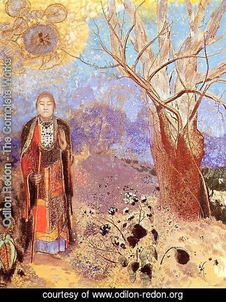 Odilon Redon - The Buddha 3