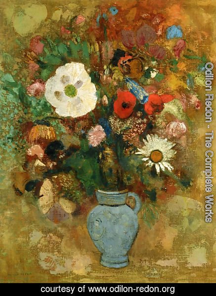 Odilon Redon - Bouquet Of Flowers