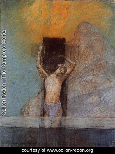 Odilon Redon - Christ On The Cross