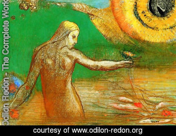 Odilon Redon - Flower Of Blood
