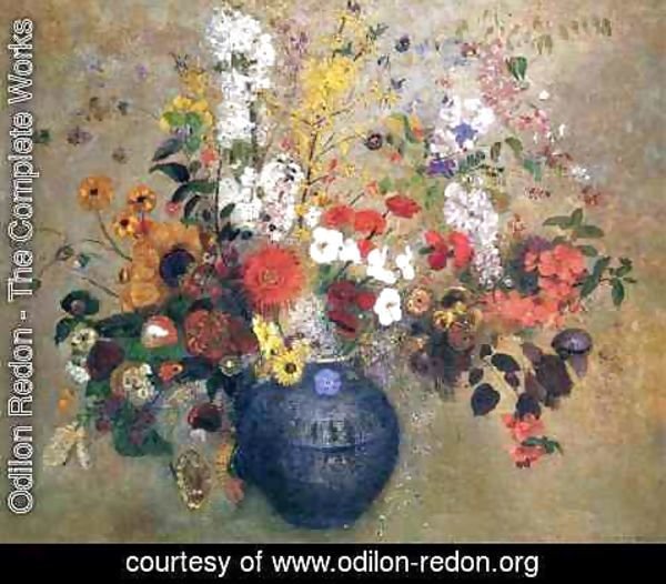 Odilon Redon - Flowers3