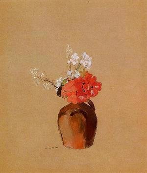 Odilon Redon - Flowers In A Pot