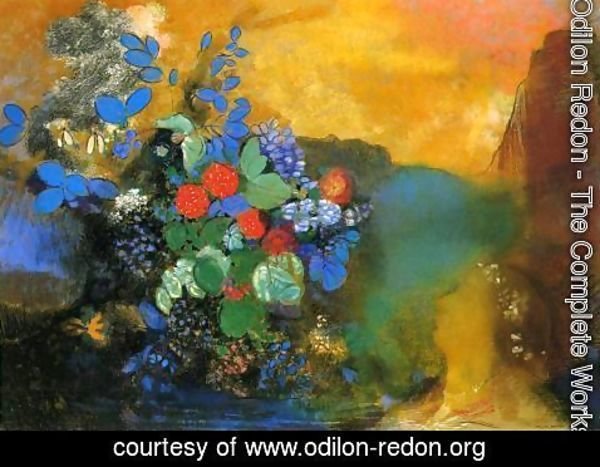 Odilon Redon - Ophelia 2