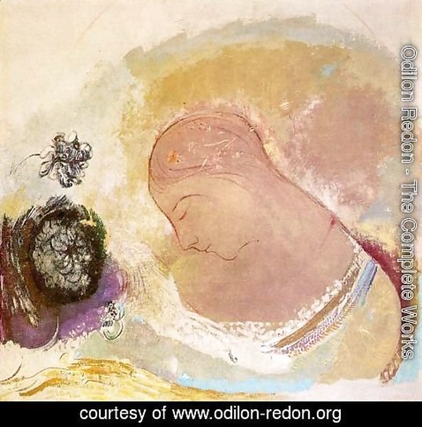 Odilon Redon - Ophelia2