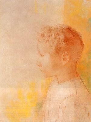 Odilon Redon - Portrait Of The Son Of Robert De Comecy