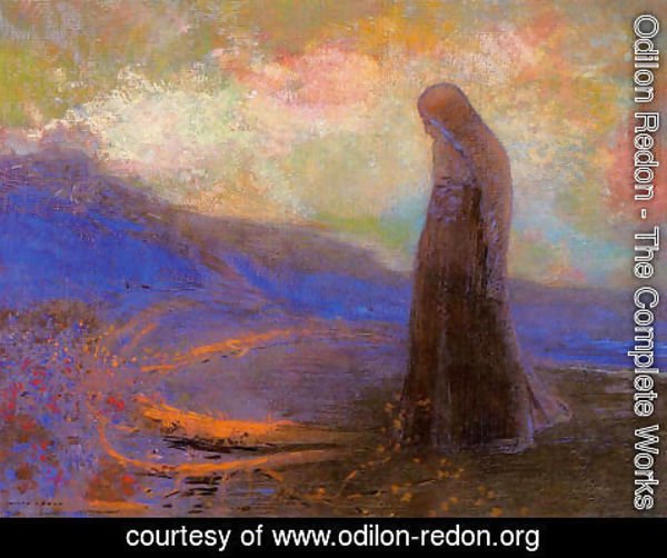 Odilon Redon - Reflection