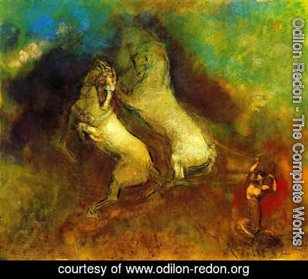 Odilon Redon - The Chariot Of Apollo3