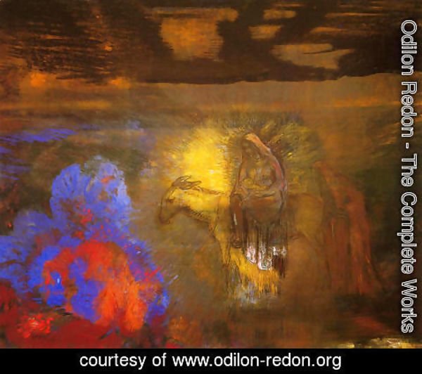 Odilon Redon - The Flight Into Egypt