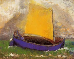 Odilon Redon - The Mysterious Boat
