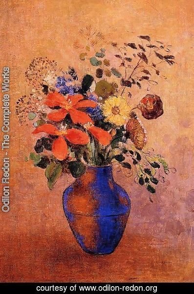 Odilon Redon - Vase Of Flowers