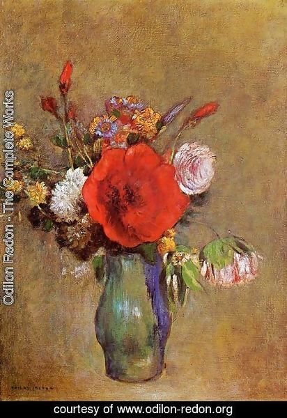 Odilon Redon - Vase Of Flowers12