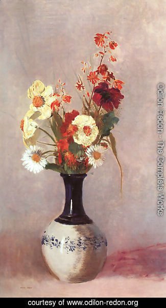 Odilon Redon - Vase Of Flowers15