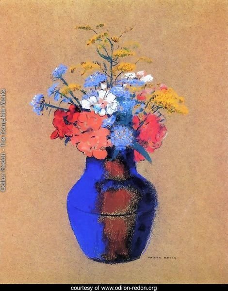 Wild Flowers In A Vase