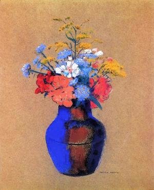 Odilon Redon - Wild Flowers In A Vase